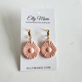 Dewdrop Blooms Clay Earrings