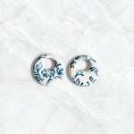 Blue Floral Charm