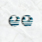 Blue Stripe Charm