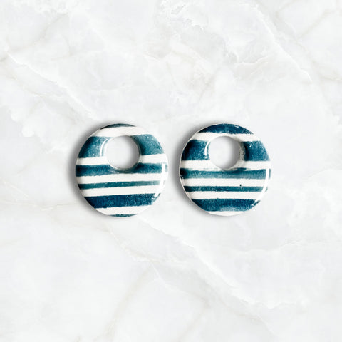 Blue Stripe Charm