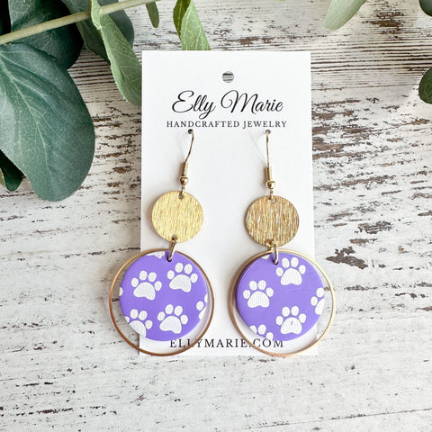 Panther Clay Julia Earrings