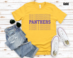 Panthers Purple Graphic Tee