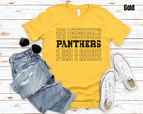 Panther Black Graphic Tee