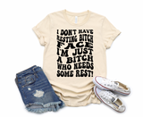 Resting B*tch Face Graphic Tee