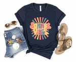 Summer Vibes Colorful Graphic Tee