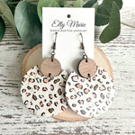 Boho Leopard- Ashley leather Cutouts
