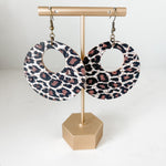 Leopard Print Luna Leather Cutouts