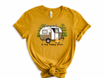 Camping Is My Happy Place Graphic Tee