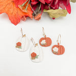 Floral Pumpkin Hoops