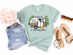 Camping Is My Happy Place Graphic Tee