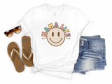 Mama Life Smiley Graphic Tee