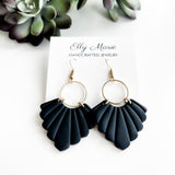 Valarie Clay Earrings-Multiple Colors