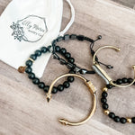Onyx- Signature Bracelet Set