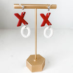 XoXo Clay Drop Earrings