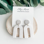 Vanilla Bean Nicole Clay Earrings